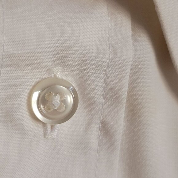 Christian Dior Monsieur White Button-Up Long Sleeve Shirt 34 - Picture 8 of 16